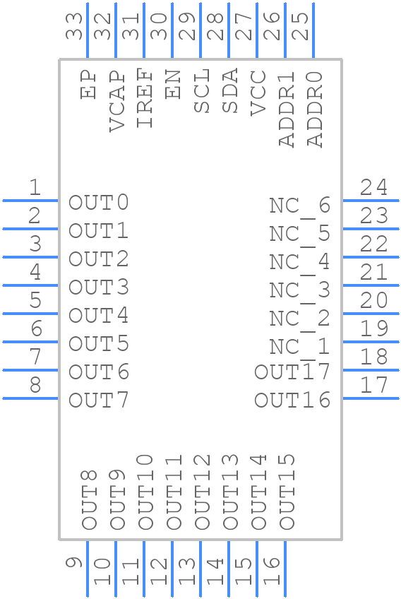 PLP5018RSMR - Texas Instruments - PCB symbol