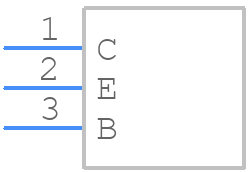 MPSH81 - onsemi - PCB symbol