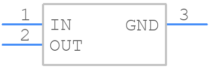 REF3320AIDCKRG4 - Texas Instruments - PCB symbol