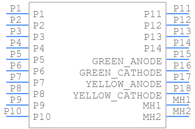 A70-112-331N126 - EDAC - PCB symbol