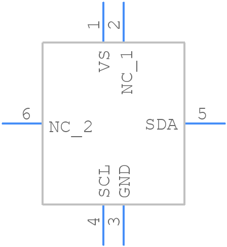 FMAMSDXX025WC2C3 - Honeywell - PCB symbol