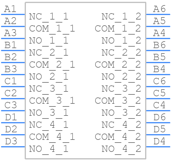 F8U0A - LITTELFUSE - PCB symbol