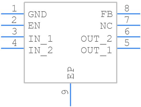 MP20056GG-33 - Monolithic Power Systems (MPS) - PCB symbol