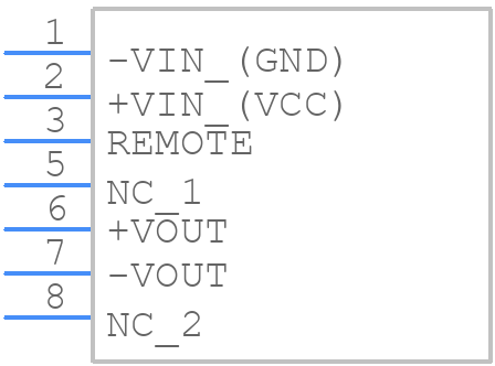 TMR 6-1219 - Traco Power - PCB symbol