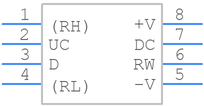 DS1669-10 - Analog Devices - PCB symbol