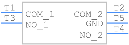 DTSMG-61R-V-T/R - Apem - PCB symbol