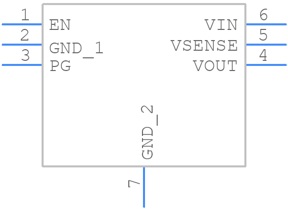 LD49100PU12RY - STMicroelectronics - PCB symbol