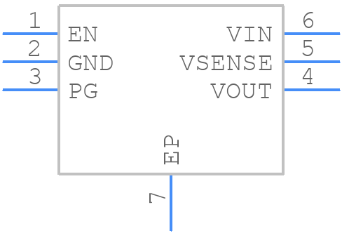 LD49100PU33RY - STMicroelectronics - PCB symbol