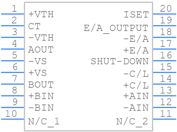 UC3637DWTR - Texas Instruments - PCB symbol