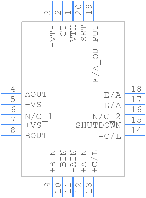 UC3637QG3 - Texas Instruments - PCB symbol