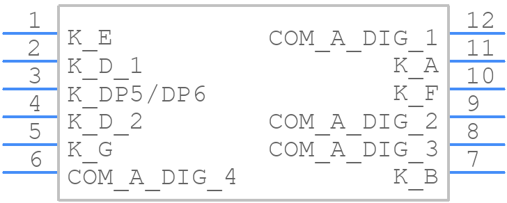 CA56-21SRWA - Kingbright - PCB symbol