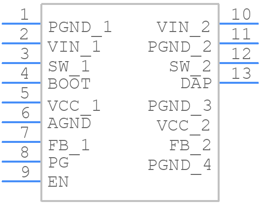 LM60440DRPKR - Texas Instruments - PCB symbol