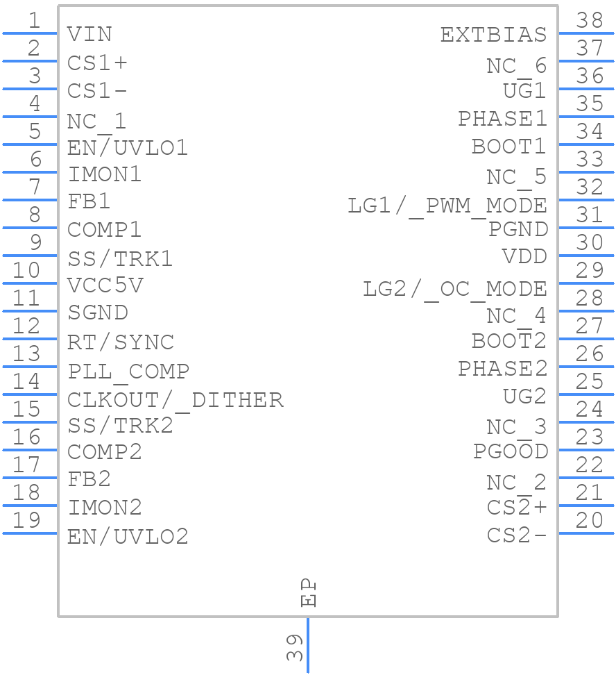 ISL81802FVEZ-T7 - Renesas Electronics - PCB symbol