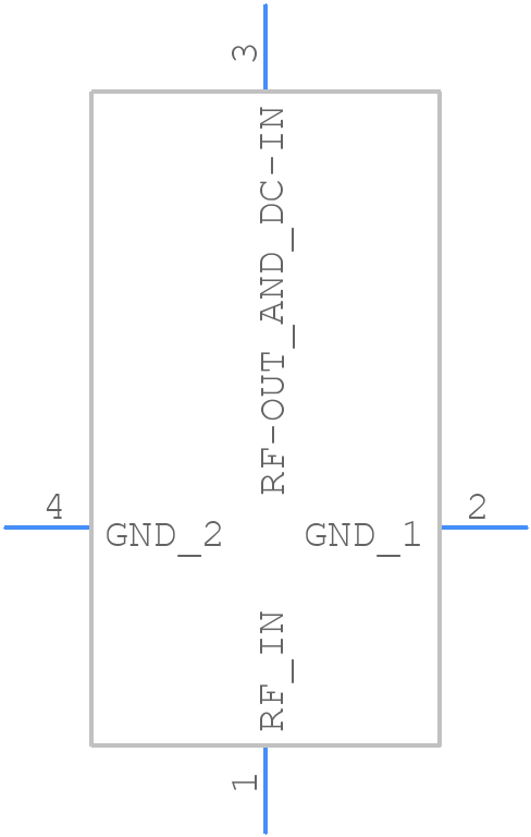 ERA-4+ - Mini-Circuits - PCB symbol