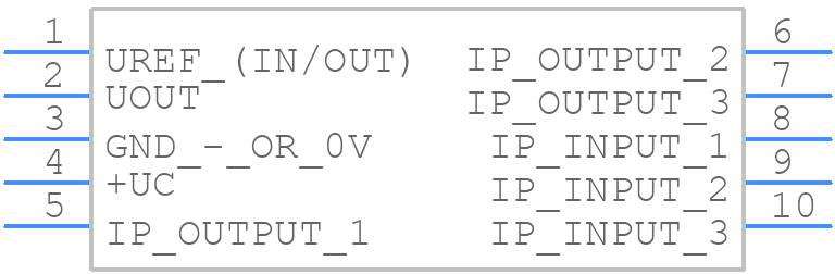 HLSR 80-P/SP10 - LEM - PCB symbol