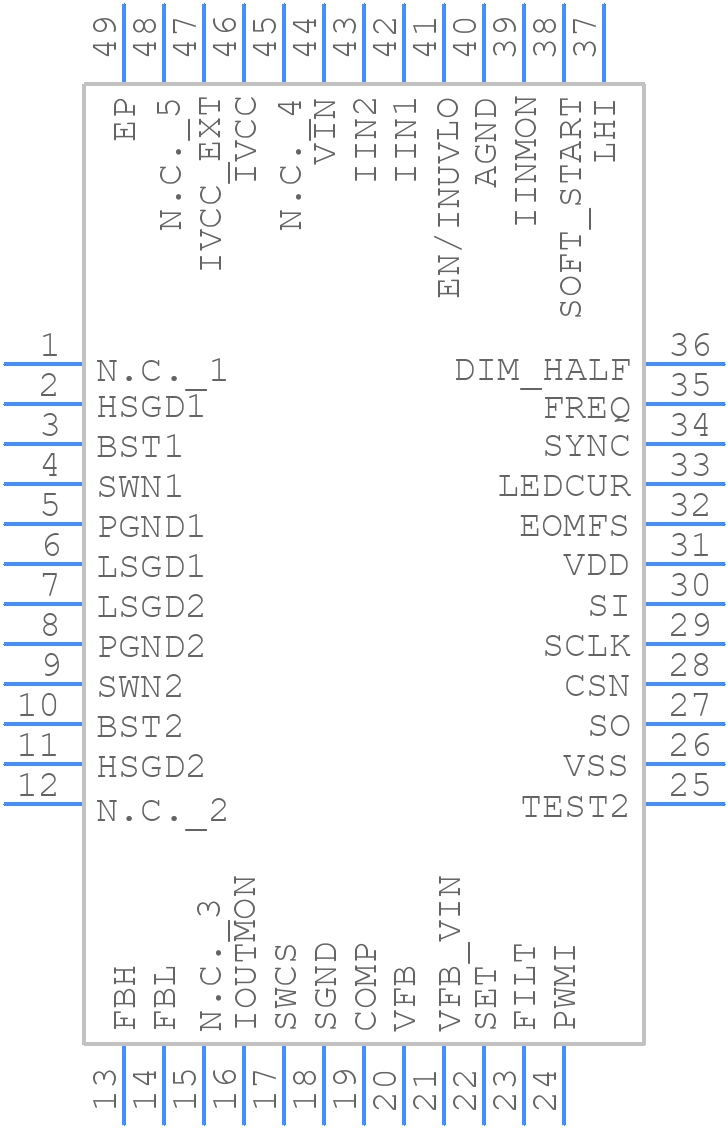 TLD55421QUXUMA1 - Infineon - PCB symbol