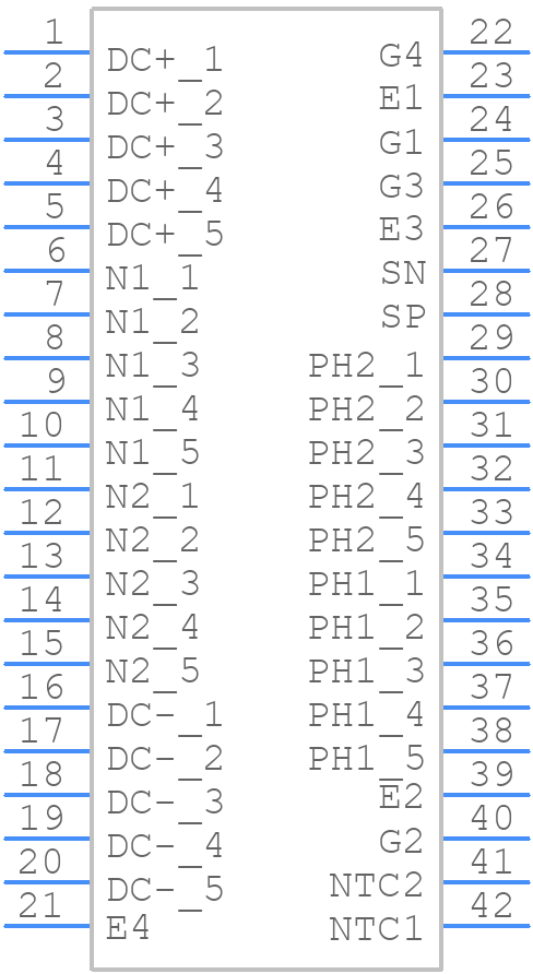 NXH350N100H4Q2F2P1G - onsemi - PCB symbol