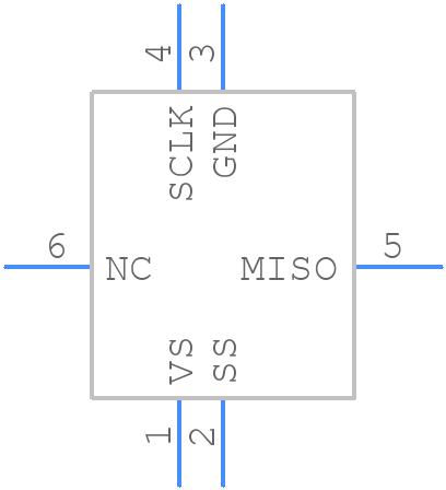 FMAMSDXX005WCSC3 - Honeywell - PCB symbol
