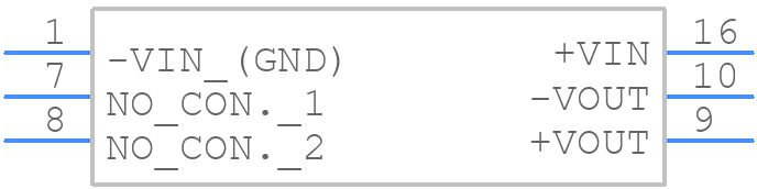 TEL 2-1212 - Traco Power - PCB symbol