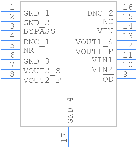 LT6658BIDE-5#PBF - Analog Devices - PCB symbol