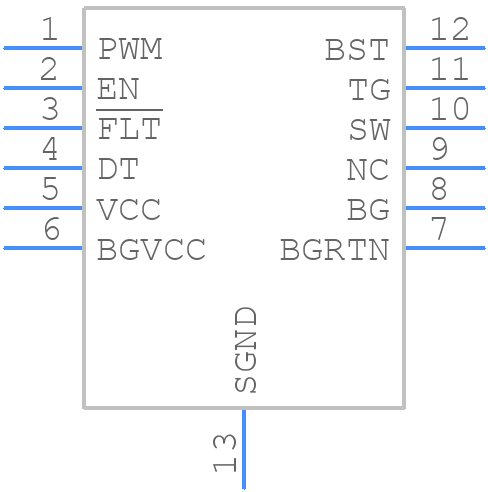 LTC7060EMSE#TRPBF - Analog Devices - PCB symbol