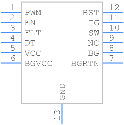 LTC7060HMSE#TRPBF - Analog Devices - PCB symbol