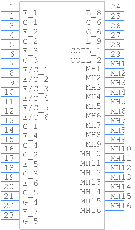 FS300R12OE4B81BPSA1 - Infineon - PCB symbol