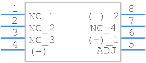 LT1009S8#PBF - Analog Devices - PCB symbol