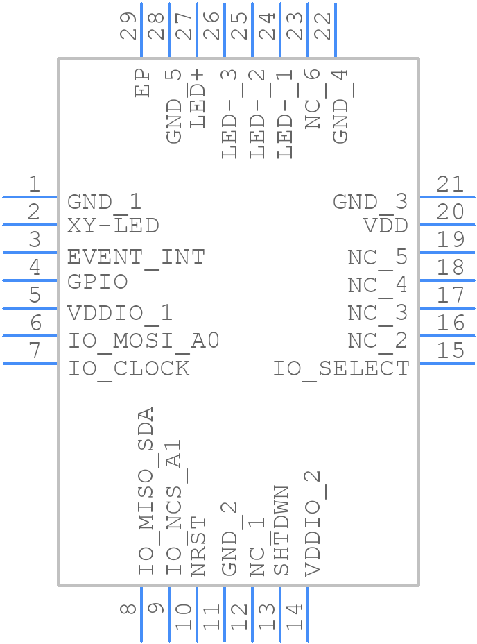 ADBS-A350 - Avago Technologies - PCB symbol