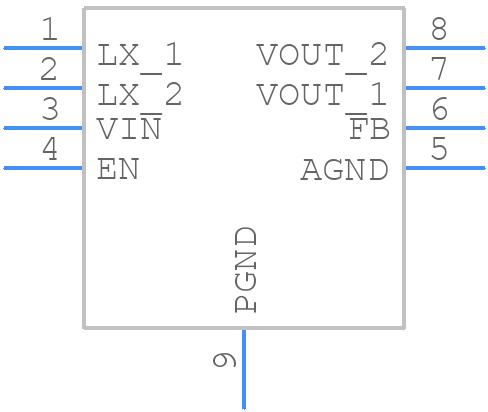 LP6253H - LOWPOWER - PCB symbol