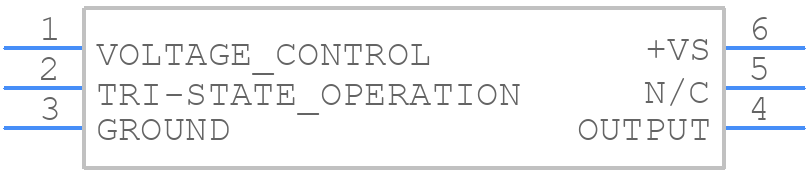 LFVCXO025892REEL - CTS - PCB symbol