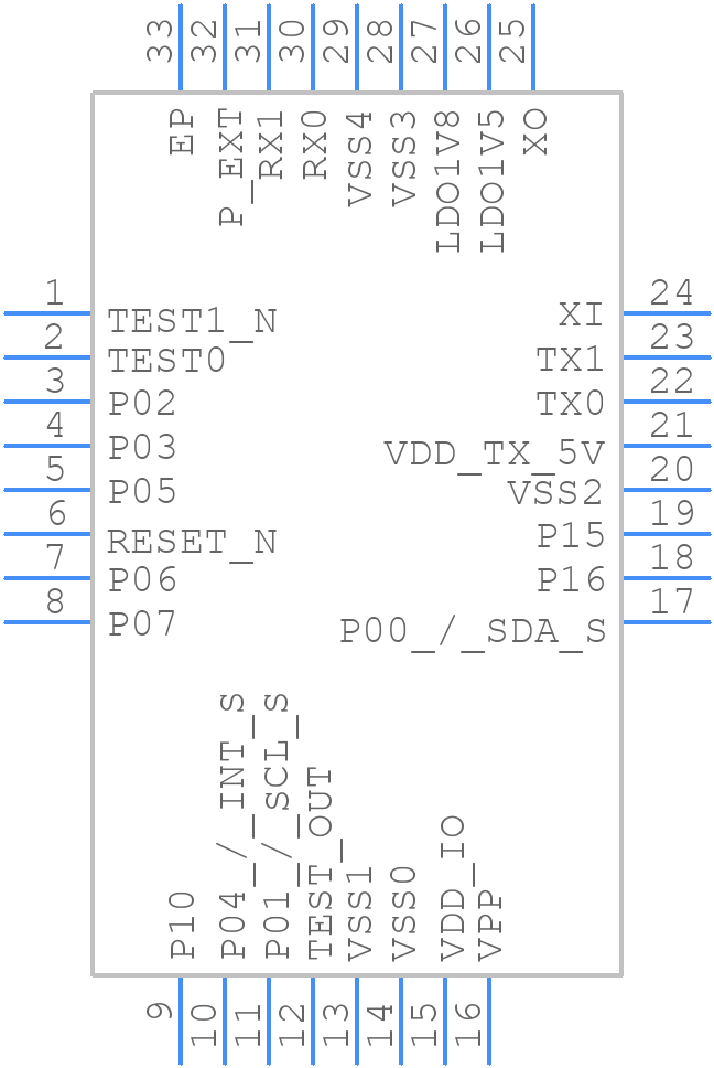 ML7631 - LAPIS SEMICONDUCTOR - PCB symbol