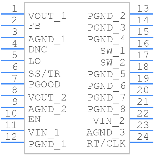PMU8418 D - Flex Power Modules - PCB symbol