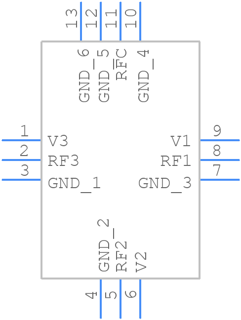 MASW-009482-TR3000 - MACOM - PCB symbol