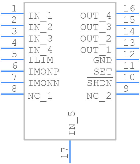 LT3091HFE#PBF - Analog Devices - PCB symbol