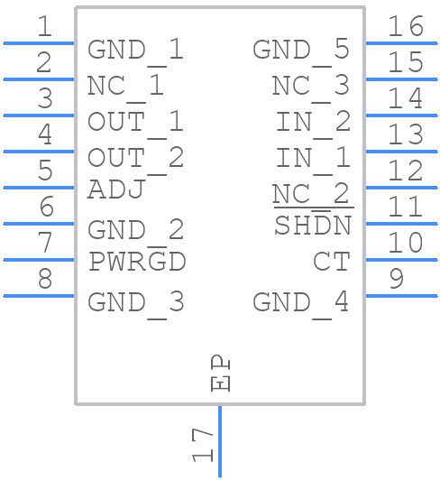 LT3013MPFE#PBF - Analog Devices - PCB symbol