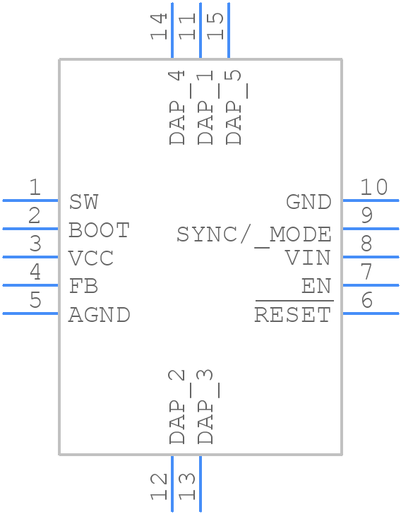 LM53601LQDSXRQ1 - Texas Instruments - PCB symbol