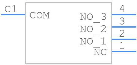 S-2051 - Nidec Copal - PCB symbol