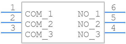 EDS03SGRNTR04Q - TE Connectivity - PCB symbol