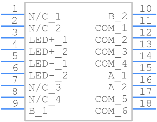 CPC1561B - LITTELFUSE - PCB symbol