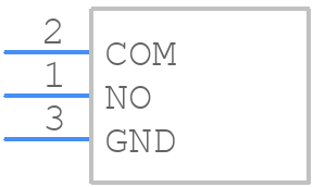 B3F-6122 - OMRON Electronics - PCB symbol
