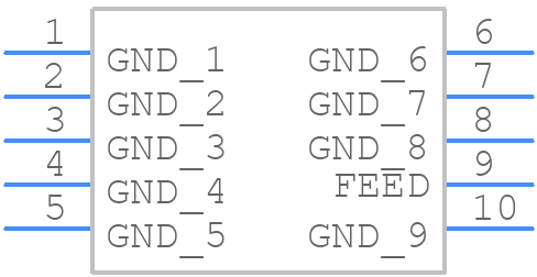 SWDP.2458.15.4.A.02 - Taoglas - PCB symbol