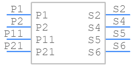 BM22-6S-V(53) - Hirose - PCB symbol