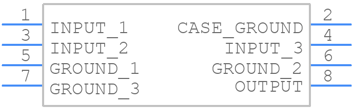 RK-3+ - Mini-Circuits - PCB symbol