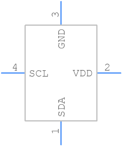MLX90640ESF-BAB-000-TU - Melexis - PCB symbol