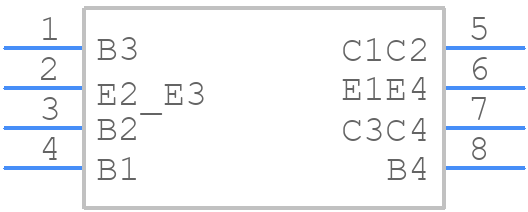 ZHB6792TA - Diodes Incorporated - PCB symbol