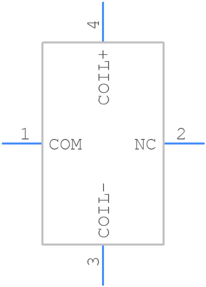 DBT70505U - Sensata - PCB symbol