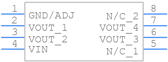 AMS1117CS-3.3 - Advanced - PCB symbol