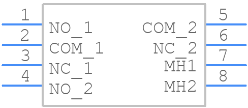 7201P3DAV2QE - LITTELFUSE - PCB symbol