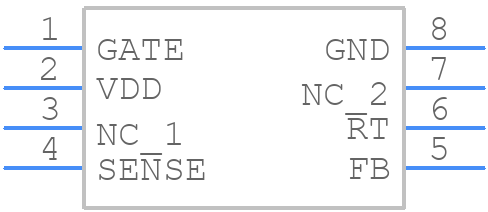 OB2273AP - On-Bright Elec - PCB symbol